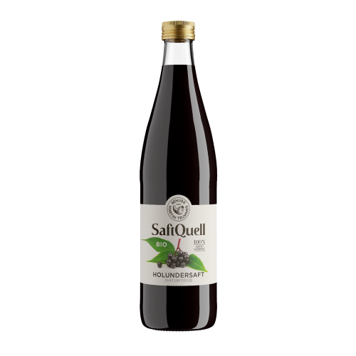 SaftQuell BIO Holundersaft 0,5 l