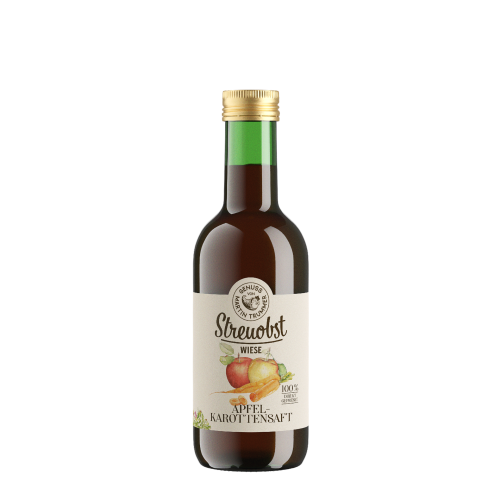 Streuobstwiese Apfel-Karottensaft 0,25 l