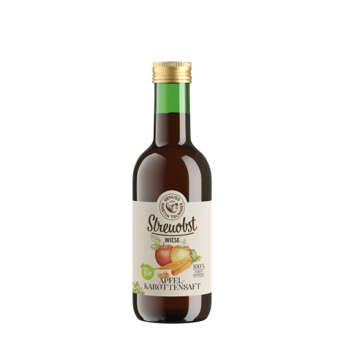 Streuobstwiese BIO Apfel-Karottensaft 0,25 l