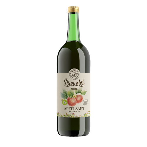 Streuobstwiese BIO Apfelsaft naturtrüb 1,0 l