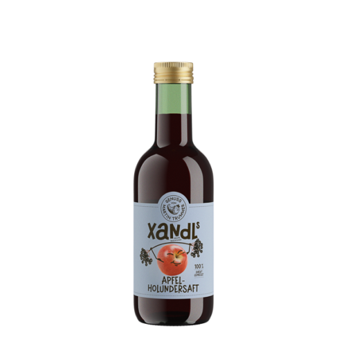 Xandl's Apfel-Holundersaft 0,25 l