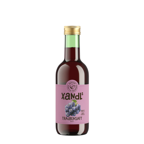 Xandl's Traubensaft rot 0,25 l