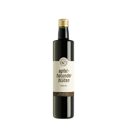 Apfel-Holunderblütenessig 0,5 l